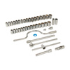 Zestaw nasadek metryczno/imperialnych 1/2" z grzechotką, 42 elem., 42 elementy, Silverline SS39