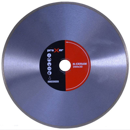 Tarcza diamentowa N-CERAM 350mm PRAXER