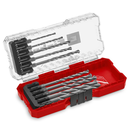 Zestaw 10 wierteł Ø 3-10mm do kamienia i murów HM S-CASE EINHELL