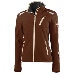 Kurtka damska robocza bluza softshell polar rozm L brązowy/beżowy FORTIS