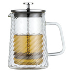 Zaparzacz tłokowy do kawy/herbaty, szkło, 0,60L, Klausberg, KB-7763