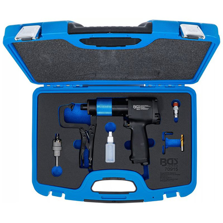 Zestaw z pneumatyczną frezarką do spoin punktowych, BGS 70915