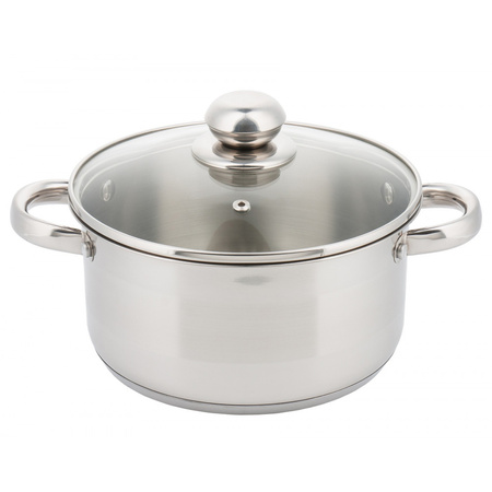 Garnek stalowy z pokrywą Ø16 cm, pojemność 1,5 l KINGHoff