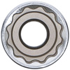 Głęboka dwunastokątna nasadka 22 mm; napęd 12,5 mm (1/2"), BGS 10687