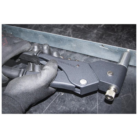 Zestaw szczypiec do nitów do standardowych nitów, nitonakrętek i nitowkrętów, BGS 438