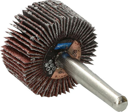 Ściernica listkowa wachlarzowa R207Plus 30x15x6mm P80