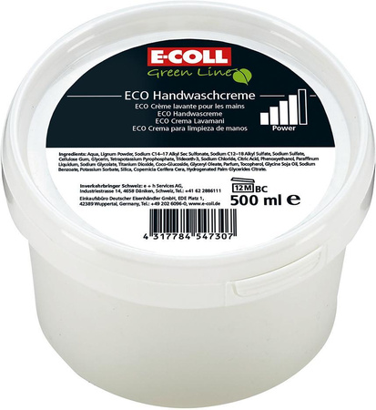 Krem do mycia rąk bez PU EKO 500ml puszka E-COLL