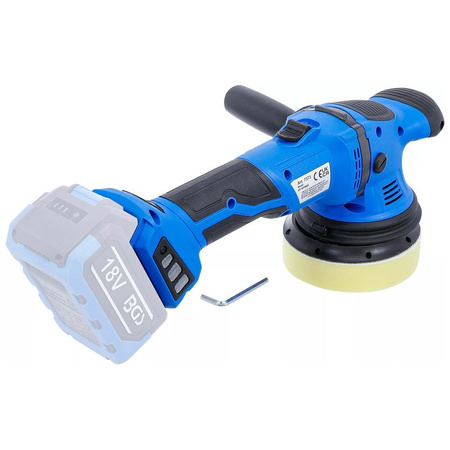 Akumulatorowa polerka mimośrodowa bezszczotkowa 18 V bez akumulatora, BGS 7373