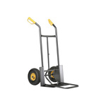 Stalowy wózek transportowy do worków ROLLAX® 924, nośność 200 kg, szufla 187 x 510 mm, HAEMMERLIN