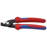 Nożyce StepCut do kabli miedzianych i aluminiowych do 15 mm (50 mm²), 160 mm, rękojeść wielokomponentowa, KNIPEX