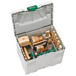 Walizka Systainer® z narzędziami do obróbki drewna, zestaw stolarski 37-częściowy FORTIS