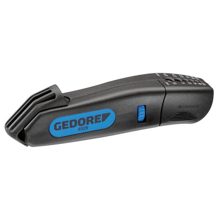 Regulowany nóż do ścinania i ściągania izolacji 4-28 mm, Gedore 4529, 2955393