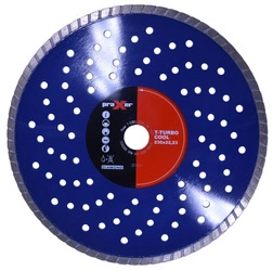 Tarcza diamentowa z otworami chłodzącymi T-TURBO COOL 230mm PRAXER