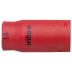 Końcówka wymienna klucza nasadowego 6-kątna 1/2" 14mm VDE Wiha
