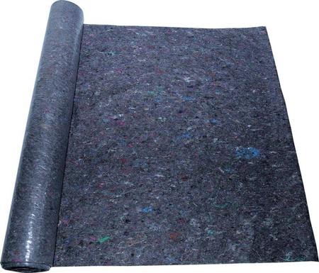 Mata ochronna malarska włóknina filc z folią 25x1m