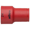 Końcówka wymienna klucza nasadowego 6-kątna 1/2" 24mm VDE Wiha