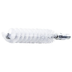 Nylonowa szczotka cylindryczna do rur z gwintem M6, Ø 14 mm, Lessmann