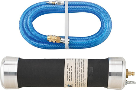 Pęcherz odcinający, aluminiowy korpus przyłączeniowy Średnica 75-150mm