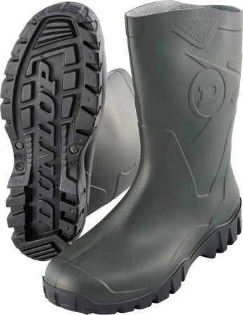 Kalosze niskie DUNLOP Dee, zielone rozmiar 45 