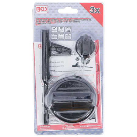 Zestaw do wlewania oleju do automatycznej skrzyni biegów do przekładni Mercedes 9G-Tronic, BGS 9873