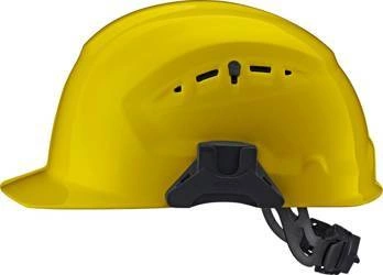 Hełm ochronny kask budowlany regulowany SCHUBERTH żółty