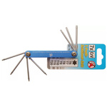 Klucz kłowy Torx T6-T20, BGS Diy 7848