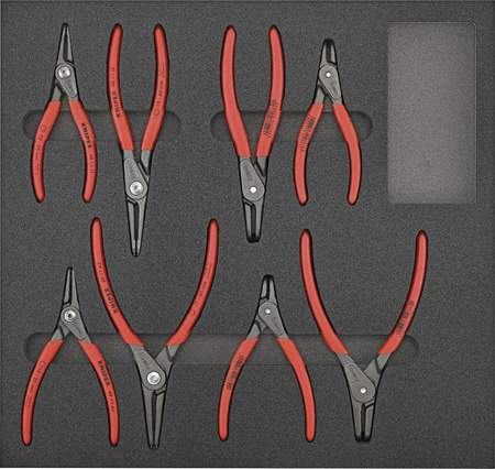 Moduł narzędziowy 1/3 Szczypce do pierścieni osadczych KNIPEX