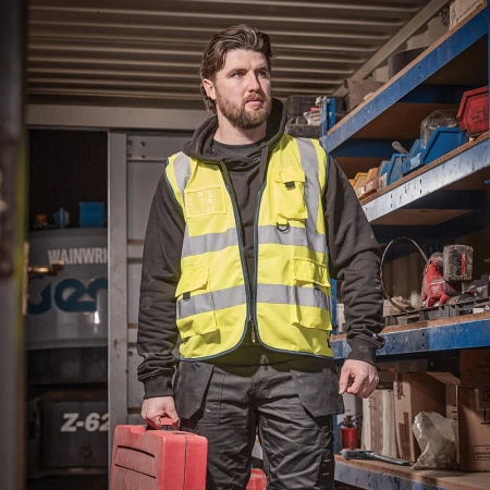 Kamizelka odblaskowa, żółta, Rozmiar XXXL, Scruffs T56422