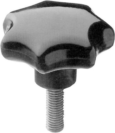 Uchwyt gwiazdowy DIN 6336A L 25x20mm M5 10szt