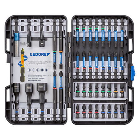 Zestaw bitów skrętnych Torsion Gedore 666-042, 3100316