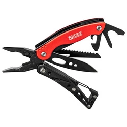 Multitool nóż wielofunkcyjny z karabińczykiem ostrze 70mm PRO