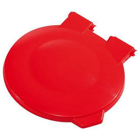 Pokrywa czerwona do kosza wózka na odpady śmieci