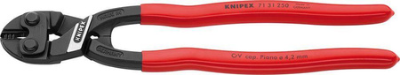 CoBolt® XL kompaktowe szczypce tnące do sworzni, drutów z rękojeściami powlekanymi tworzywem sztucznym 250 mm KNIPEX 71 31 250