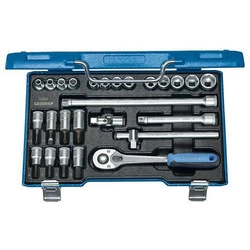 Zest.nasadek 3/8" 30IMU-10, 26-częściowy GEDORE