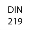 Rozwiertak nasadzany DIN219 HSSE, kształt B, 47mm FORMAT