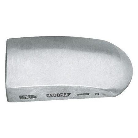 Kowadełko blacharskie 111 x 68 x 23,5 mm z ulepszanej stali, lakierowane, Gedore 285, 6462020