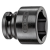 Nasadka udarowa 6-kątna 8 mm do zakrętarek i kluczy udarowych, napęd 3/8", Gedore K 30 8, 6251320