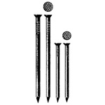 Gwoździe druciaki DIN 1151 ryflowane 4,2x110mm 5kg