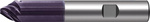 Frez do fazowania SpyroTec pełnowęglikowy 60° 12mm 5-ostrz. HB TiAlN GÜHRING