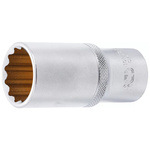 Głęboka dwunastokątna nasadka 26 mm; napęd 12,5 mm (1/2"), BGS 10663