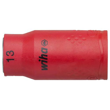 Końcówka wymienna klucza nasadowego 6-kątna 1/2" 13mm VDE Wiha