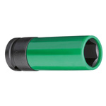 Długa nasadka udarowa 19 mm do zakrętarek i kluczy udarowych, napęd 1/2", Gedore K 19 LS 19, 2178222