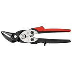 Nożyce do blachy Ideal z przelozeniem dzwigni i rękojeścią 2-komponent. lewe 260mm Erdi