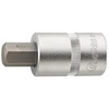 Wkrętakowa końcówka wymienna klucza nasadowego 1/2" 12x 55mm 6-kąt wewn.