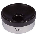 Popielniczka Rondo Piccolino srebrna mała 90mm