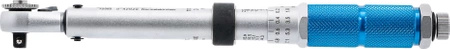 Klucz dynamometryczny 6,3 mm (1/4") 3-24 Nm z grzechotką i zestawem nasadek z bitem, BGS 72088