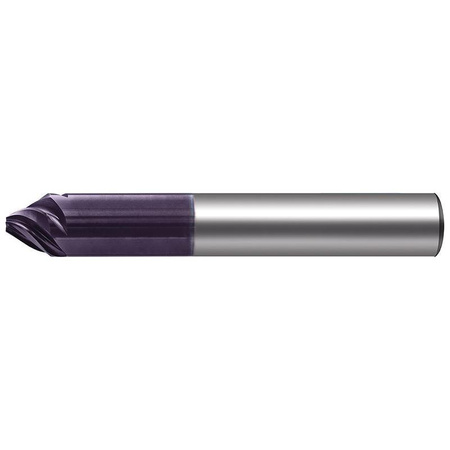 Frez do fazowania SpyroTec pełnowęglikowy 60° 12mm 5-ostrz. HA TiAlN GÜHRING