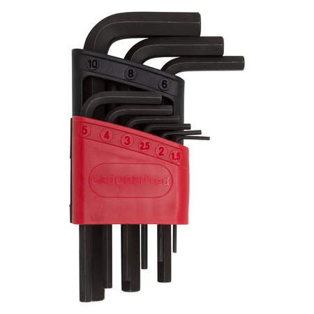 Zestaw 9 kluczy imbusowych 1,5-10 mm, GEDORE RED, R36605009