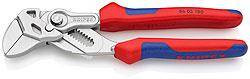 Szczypce-klucz w jednym narzędziu fosforanowane z rękojeściami wielokomponentowymi 180 mm KNIPEX 86 05 180