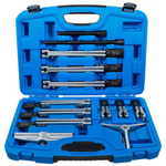 Zestaw ściągaczy zewnętrznych/wewnętrznych, 2- i 3-ramiennych 13 szt., BGS 7760